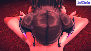 The Insatiable Huge Tits Succubus Wants To Devour All The Cum - 3D HENTAI