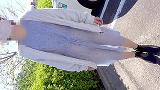 Chu Married Woman Training Mayu No73 Aquarium Exposure Date in a Nude Sheer Dress