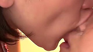 Gurgled Mucus, Shared Spit - Ameri Hoshi Feeds the Sticky Fluids to Ena Yuzuriha Like She Needs It, Watching Her Swallow