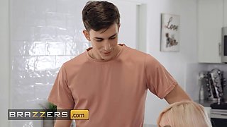 Brazzers - Victoria Lobov gets four cumshots in her throat, then shares it with her stepdaughter callie ebony
