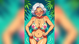 Old Granny Teasing Animation