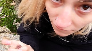 Amateur blonde teen emily austin fucked in pov