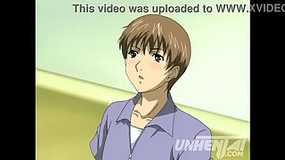 Horny Stepmom Fucks Stepson in Shower - Uncensored Hentai Creampie