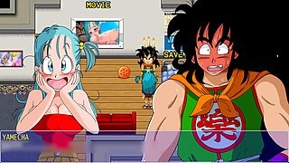 Bdsm slave in a wild bulma adventure from dragon ball