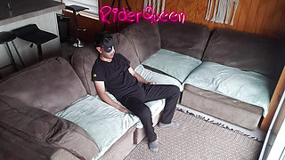 Milf BBW cuckolding with young man slim