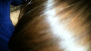 입으로 빳빳하게 세우고 넣어준 여친