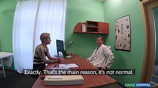 A Legal-age Patient Is Undressed And Fucked Hard By Her Doctor - Megan Talerico