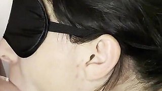 Amateur Girl Facefucked Until She Takes a Huge Throatpie