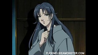 Japanese hentai slut tied up and fucked hard