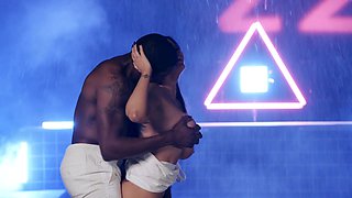 Neon Rain With Romi Rain, Isiah Maxwell - Brazzers