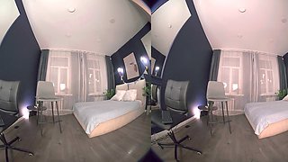 Cute curly brunette solo webcam masturbation