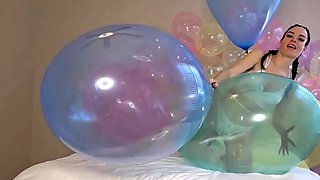 Stacked brunette goes solo toys and masturbation