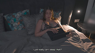 S5e1: Step Mom Stay with Step Son While Husband's Away - Will a Late Night Turn Into Forbidden Passion?!