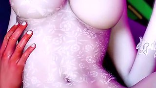 3D Cute Cosplay Asian Slut Got Her Wet Pussy Fucked