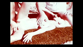 Vintage porn retro erotic theatre - dessert fruit