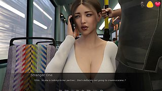 Cartoon fantasy with older and younger lesbians getting wild