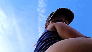 Dominating Goddess Punishes You and Grinds You Face Outside