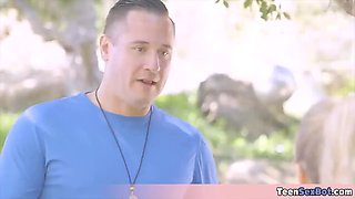 Paris White And Danny Mountain - Petite And Flexible Fucked