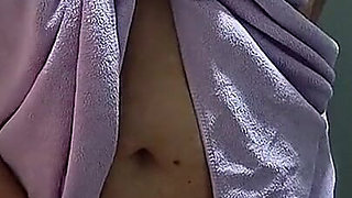 My Hot Mom Neighbor Seduces Me When She Comes Out of the Bathroom