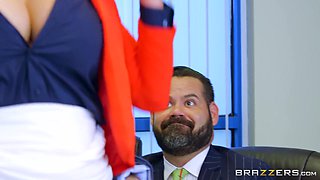 Eating In The Meeting With Sean Lawless, Nina Elle - Brazzers