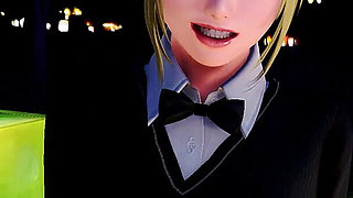 Murmur 5 - Fashion Show Over. Adam Massaging Sophie's Boobs