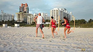 Exciting Lifeguards Share A Dick