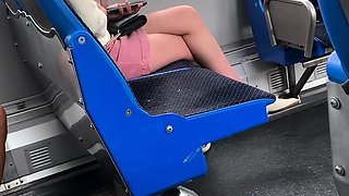 Sexy Legs on the Bus