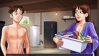 Let&#039;s Play - Summertime Saga, Sex with Debbie in the Basement