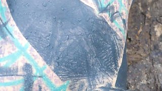 Hot Spring Anal Outdoor Public Anal Fucking.