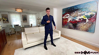 BTS: Josh Rivers Strips And Gets Lubed By Vivianne Desilva!