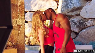 BLACKED Bendy Tight Blonde Alexa Flexy Gets Stretched Out By BBC