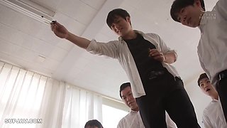 Karen Yuzuriha The Techer With Huge Tits Who Lets The School Bully Creampie Her