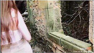 J Explore Nature With You On Video And We Fuck In Public In A Cave! - Allice Stories Ep.2