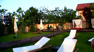 Outdoor DP Group Sex Wild Fuck Fest