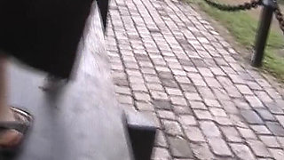 Teenage German Babes Enjoying Lesbo Fun Before Giving Head in a Car