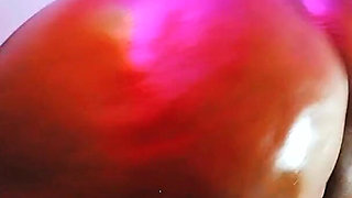 Fat Ass SSBBW Standing Twerking Oiled Ass