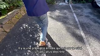 Hot French MILF Laure Raccuzo takes huge BBC from stranger real estate agent - intense doggy & mouth cumshot