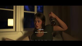 Living with Vicky Chapter 4 Full Movie - Step Sister Anal Fucking & Big Ass Doggy with American Homemade MILF