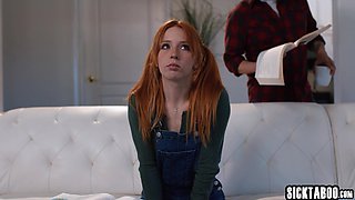 Seductive teenage fucks stepdad and teacher