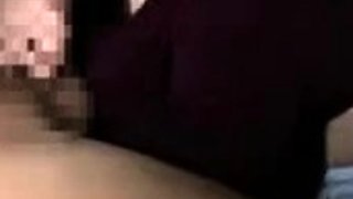 Facial loving teen sucking a big cock close up at home