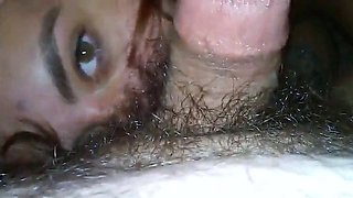 Beautiful Girl Sucks and Swallows