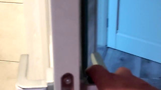 Stepson Caught Stepmom Masturbating and Fucked Her Very Rough with Her Permission