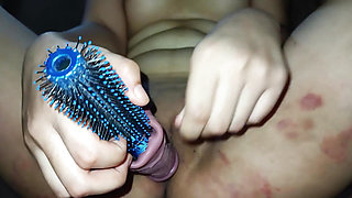 Hot Bhabhi Fuking with Dildo Tite Pusssy