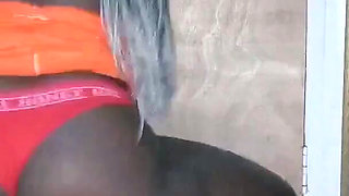 Jamaican Ebony Booty Clapping Her Big Ass Such a Naughty Sexy Black Teen Twerking Her Fat Big Butt