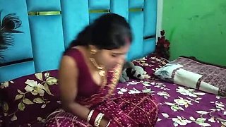 Desi Bhabhi First Time Anal with Devar - Homemade Indian Mom Stepson Sex in Hindi