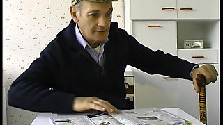 Grandpa Secretly Gets It When He Watches a Young Couple Having Sex.