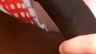 Stroking Sucking His Big Black Cock Making Him Moan and Groan