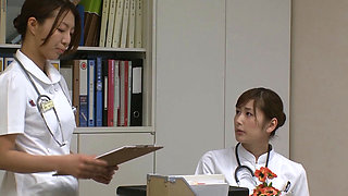 Cuty Japanese Nurse Sex Therapy Training After Work Hour