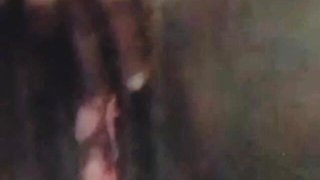 Fingering and Rubbing Clitoris on Video Call Wet Pussy Black