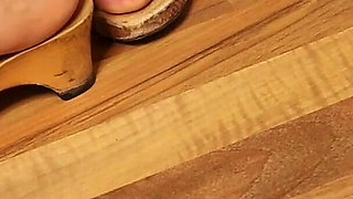 Thin Nylon Tease in Classic Clogs
